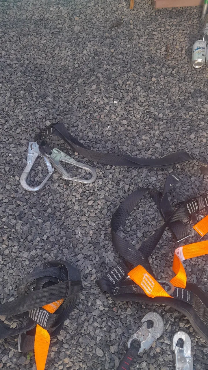 Equipamentos de segurança para trabalho em altura