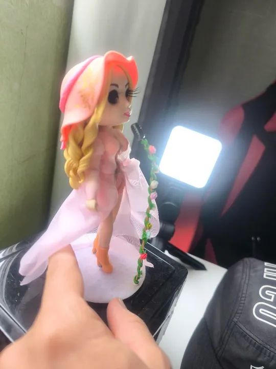 Boneca de biscuit Colecionável- Joelma bateu saudade  - Foto 2