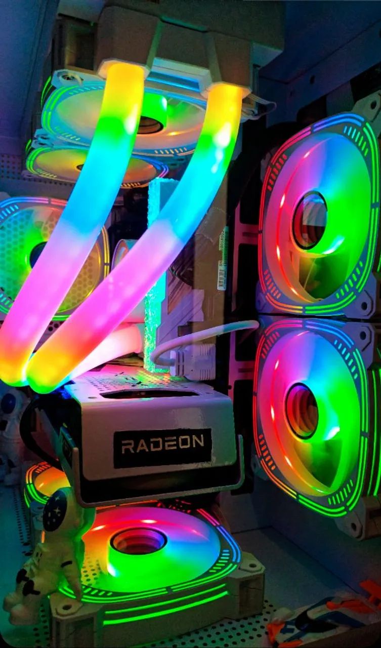 PC Gamer RGB com Water Cooler