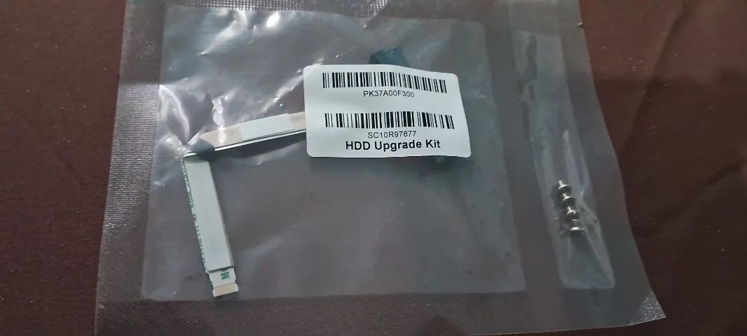 Kit Upgrade HD/SSD Completo Original Lenovo Ideapad 3i - PK37A00F300 - Com Parafusos e Cab