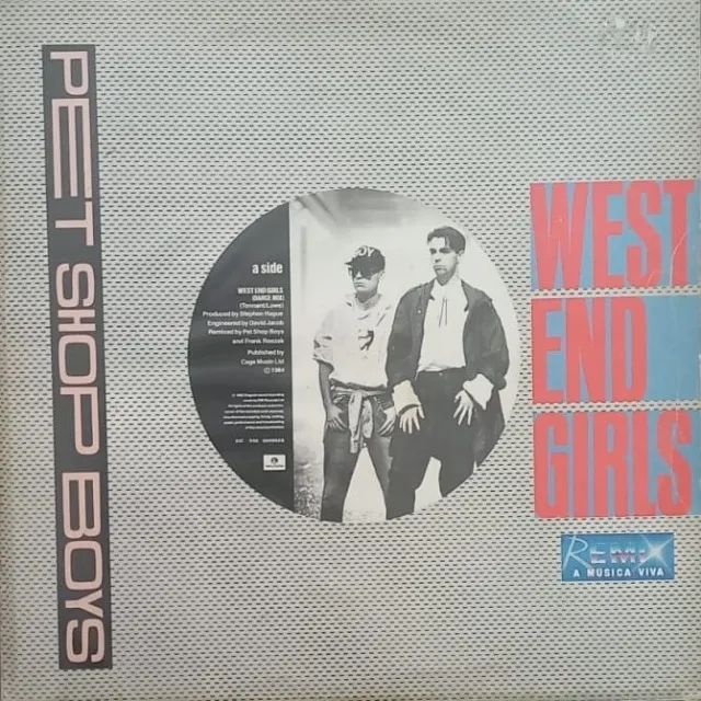 PET SHOP BOYS  - WEST END BOYS R$ 