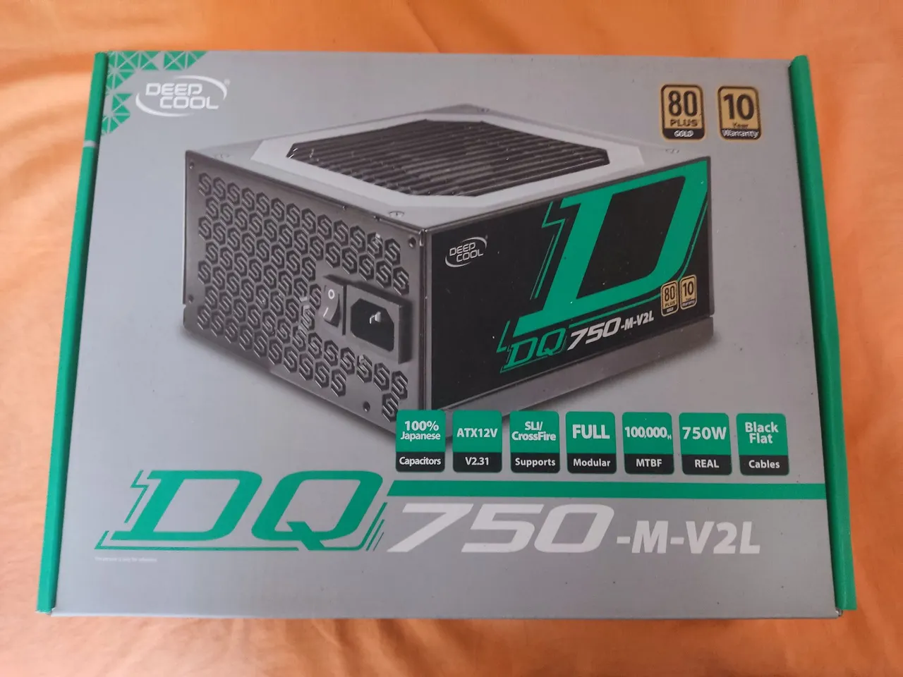Fonte Deepcool DQ750-M-V2L 750W 80 Plus Gold