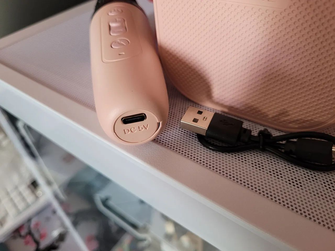 Caixa de som Bluetooth K12 Karaokê - Foto 4