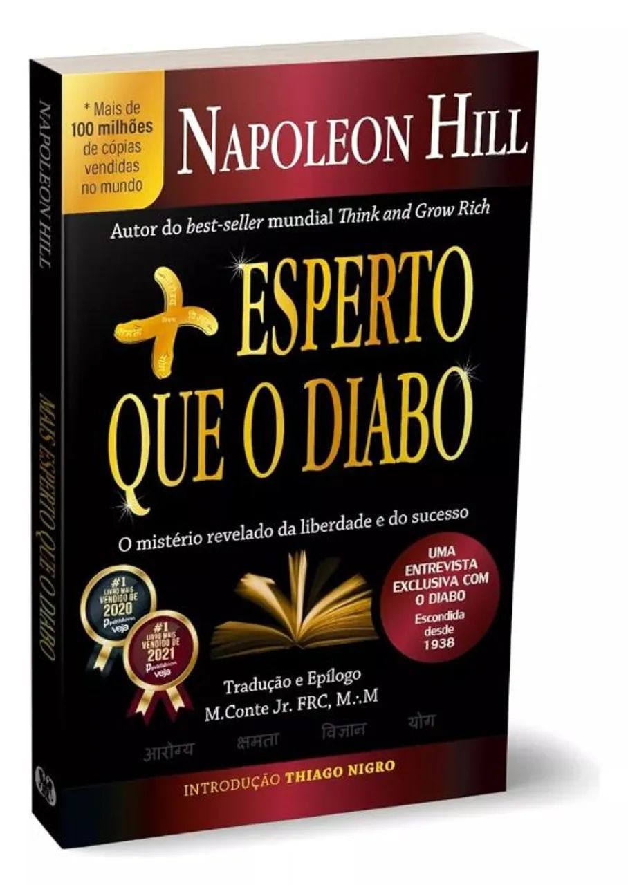 Livro Napoleon Hill - Esperto que o Diabo