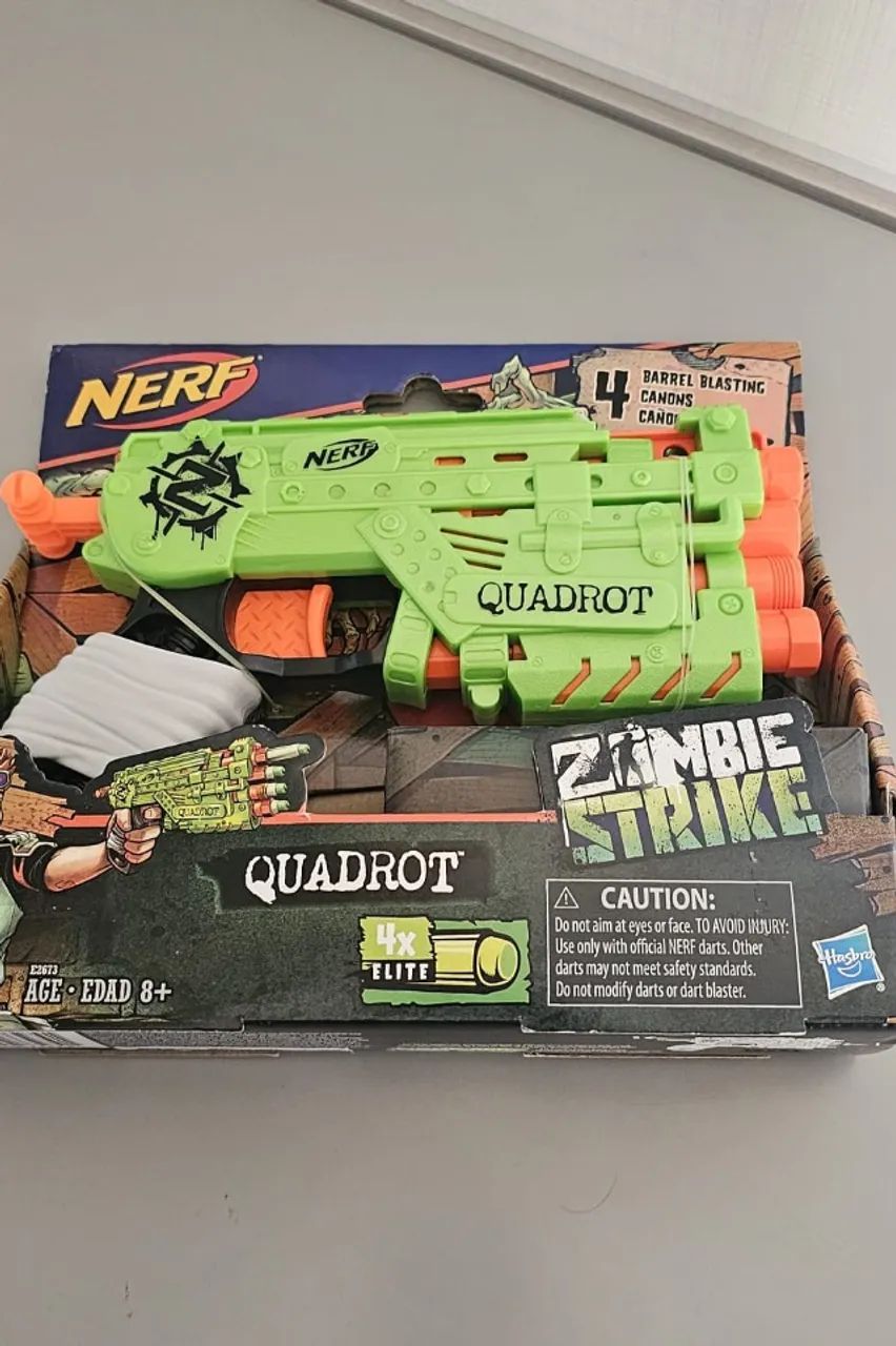 Nerf Lança Dardos Elite Quadrot - Foto 5