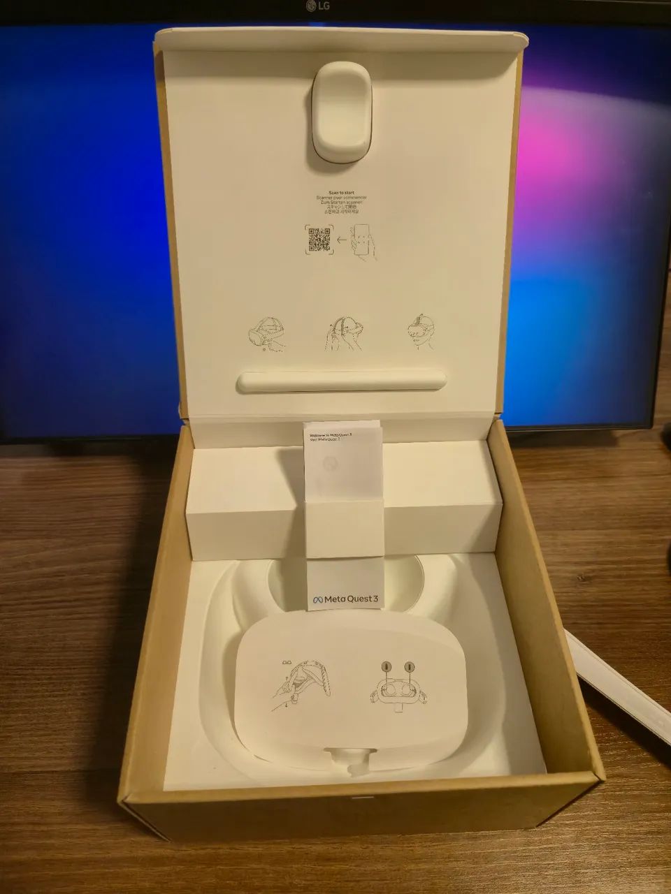 Meta Quest 3 512GB 4K + Acessórios - Peças e Acessórios de