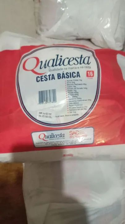 Kit de Alimentos Básicos - 16 Itens - Foto 2