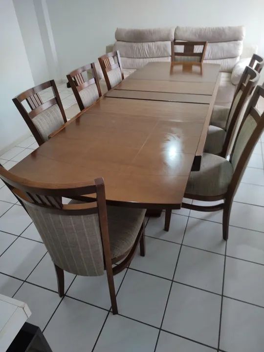 Mesa de Jantar em Madeira Maciça - Foto 3
