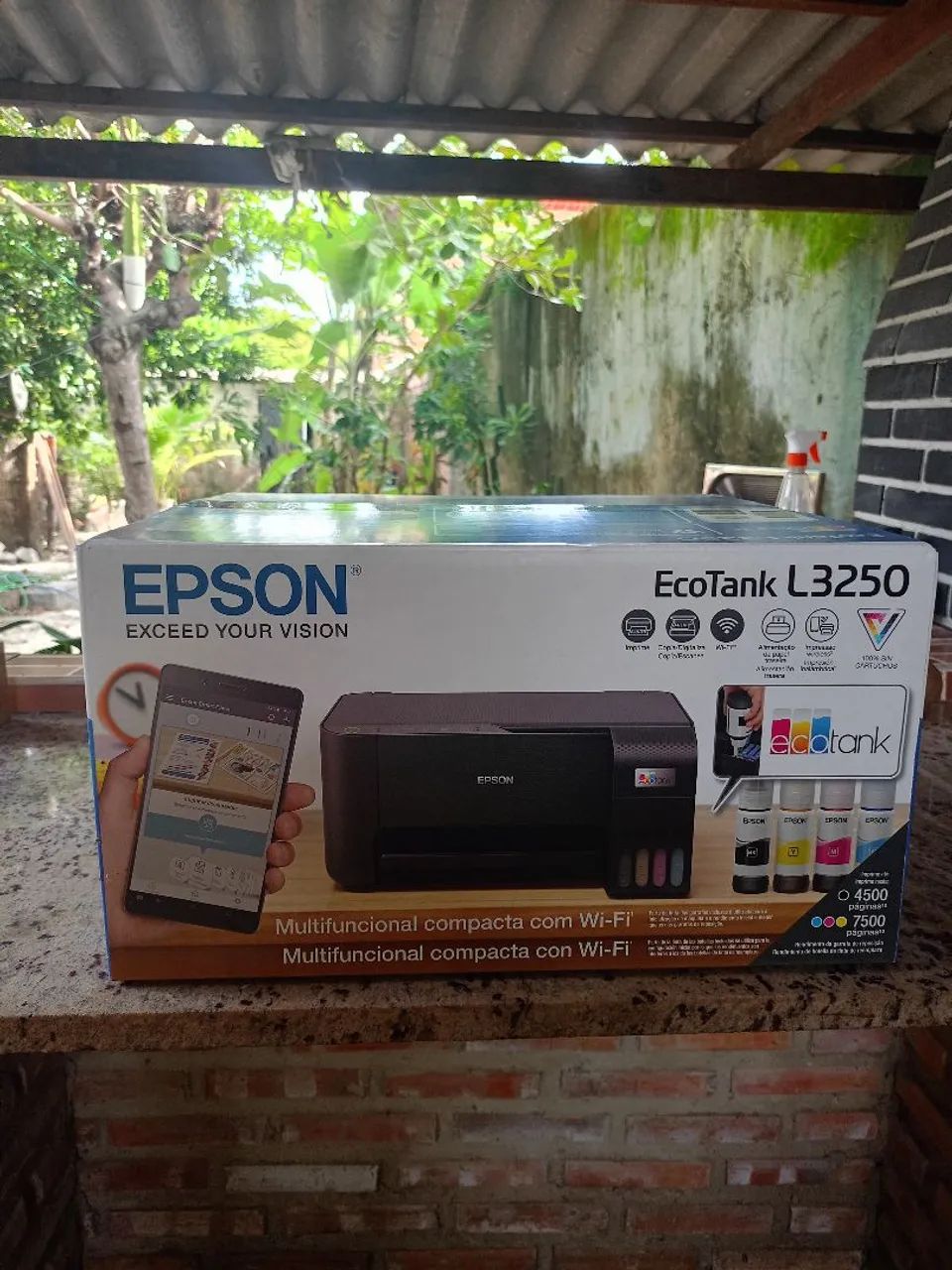 Impressora Multifuncional Epson EcoTank L3250 - Foto 3