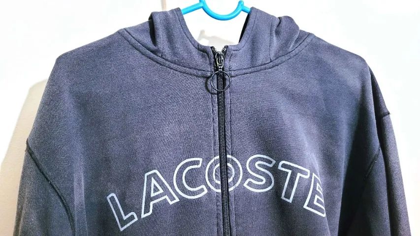 Jaqueta com capuz Lacoste GG - Foto 2
