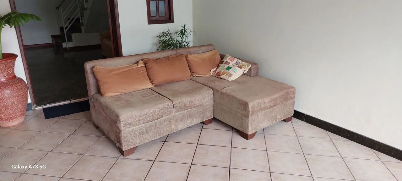Conjunto sofá (tá dividido) ver a outra foto.