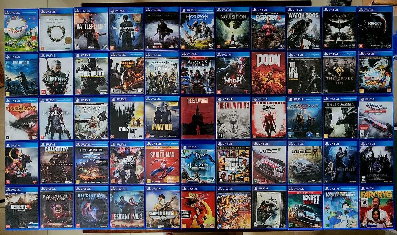 Jogos PS4/PS5 (LEIA A LISTA)