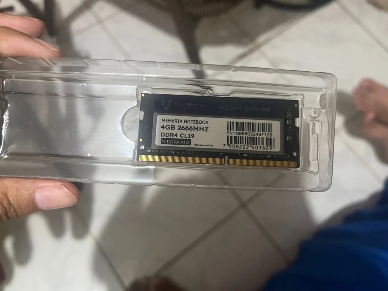 Memória RAM Husky DDR4 4GB 2666MHz Notebook - Foto 2