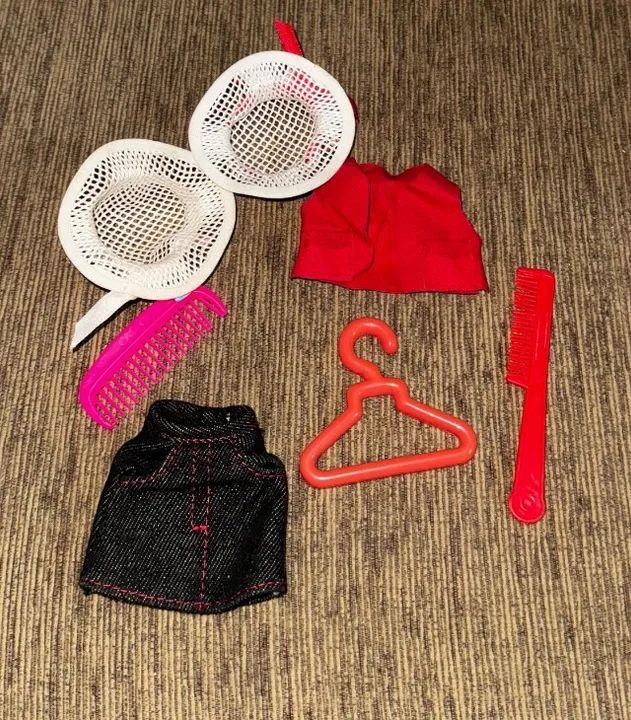 Barbie Susi Acessorios vintages Para Boneca Kit Com 7 - Bom Estado - Foto 3