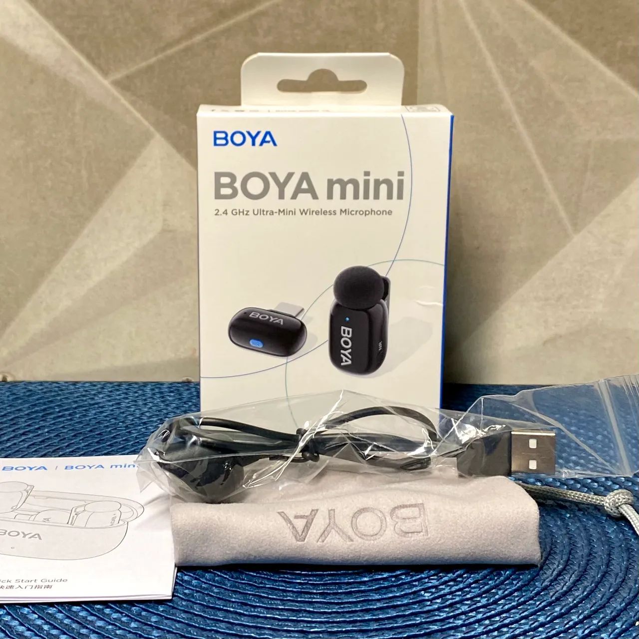 Microfone de Lapela Boya Mini USB-C - Foto 4