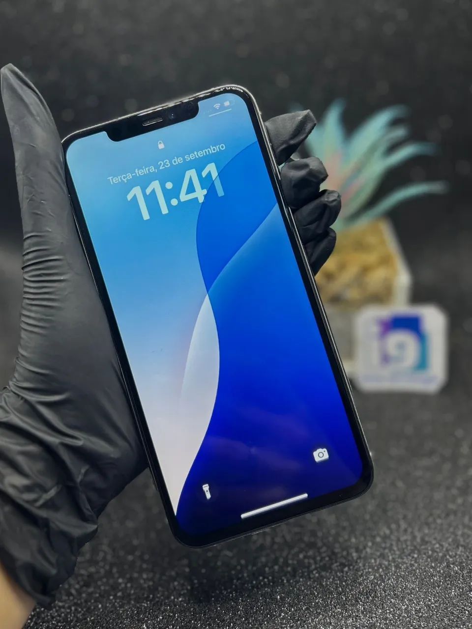 iPhone 11 Pro Max   Branco  64GB  73%, Seminovo com garantia  - Foto 3