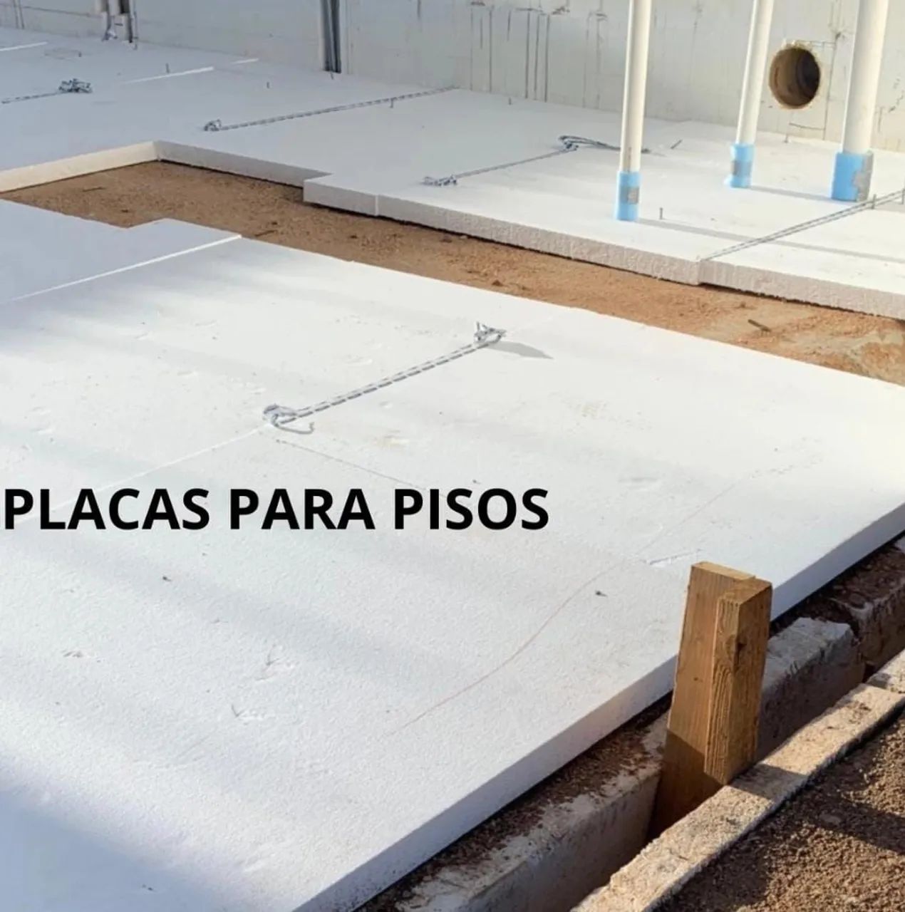 10 Placas de isopor EPS 30mm. Anti chama  - Foto 2