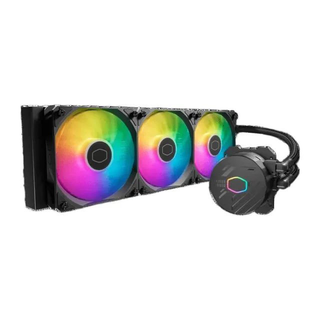 Water Cooler 360mm Cooler Master Master Liquid Core II, ARGB, AMD e Intel, Preto
