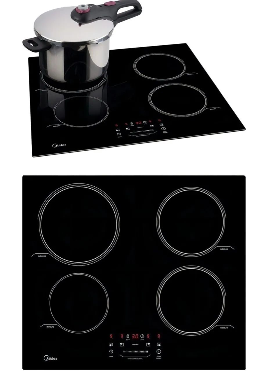 Cooktop Midea 4 Bocas indução 