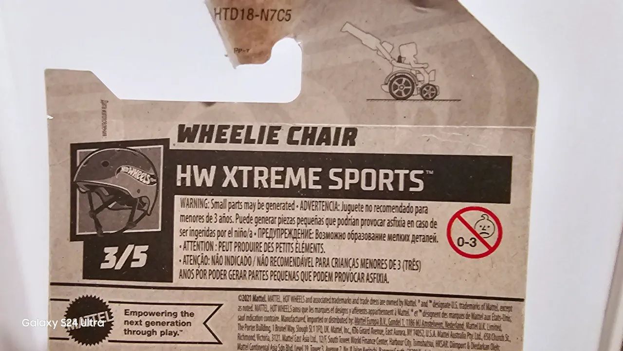 Hot Wheels Wheelie Chair rara na caixa (ASSSINADO PELO: Fotheringham) - Foto 3