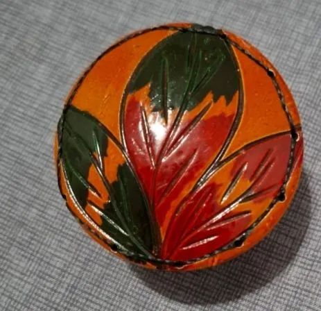 Porta moedas artesanal 