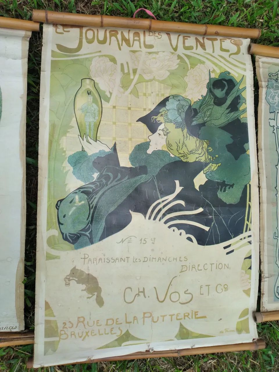 Três Posters Antigos - colecionismo - Foto 3