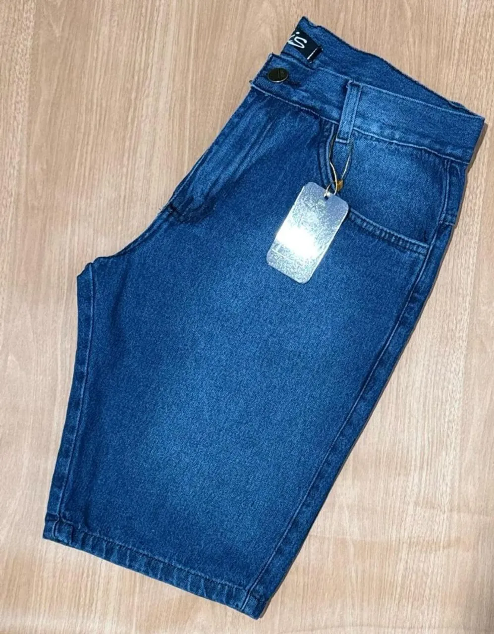 Bermuda jeans masculino