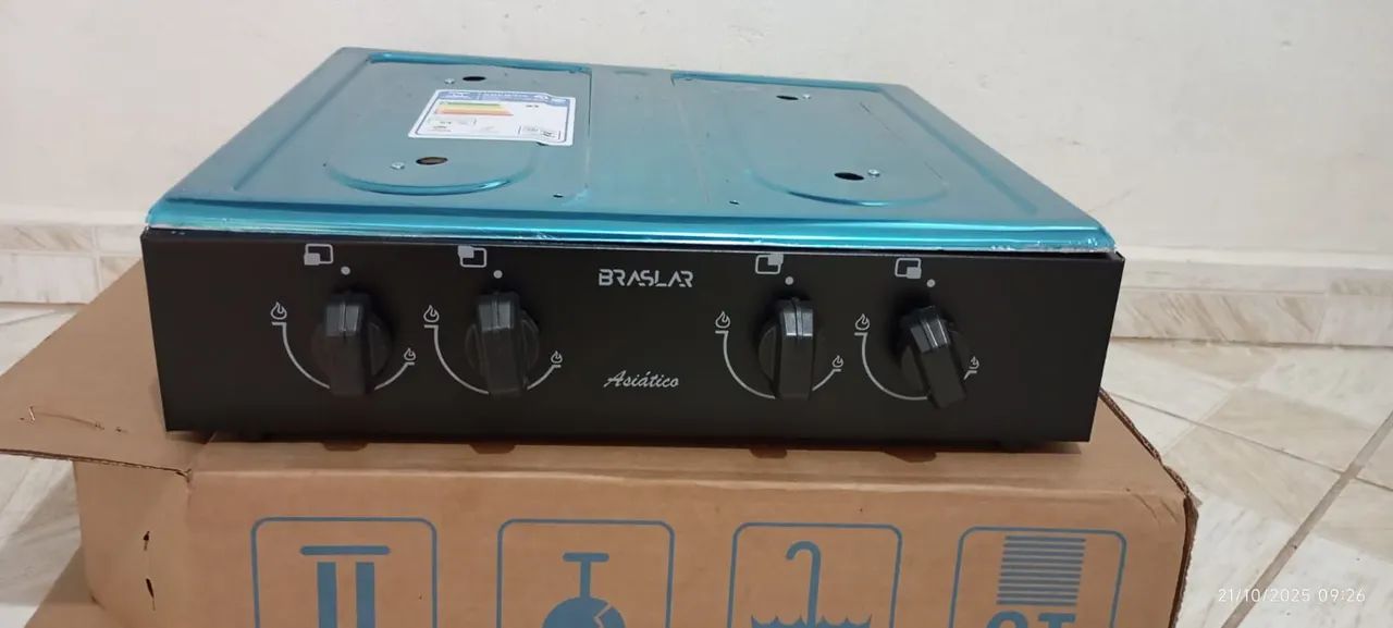 Fogão estilo Cooktop 4 bocas - Foto 2