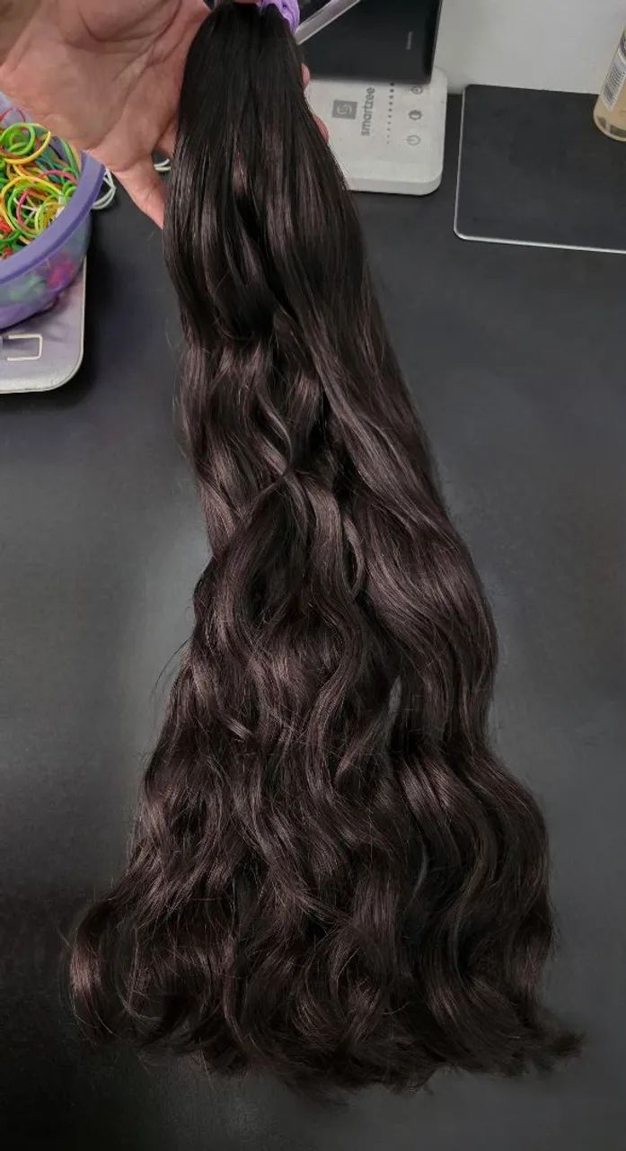 MEGA HAIR! Cabelo humano legítimo 65cm!