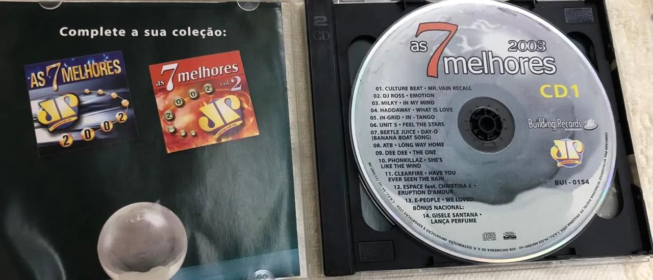 As 7 melhores 2003 Jovem Pan - CDs, DVDs etc - Aberta dos Morros