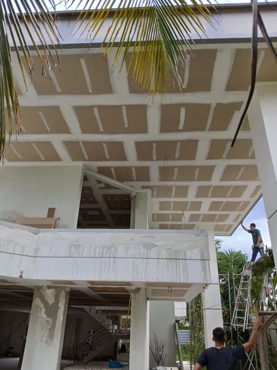 Gesso drywall instalação e material 