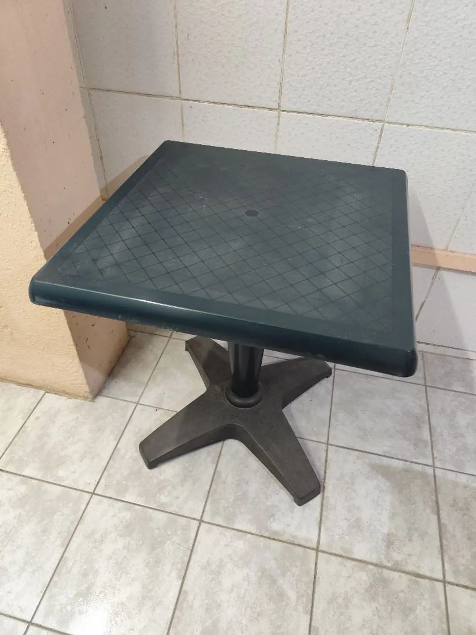 Mesa quadrada de policarbonato Marfinite - Foto 3