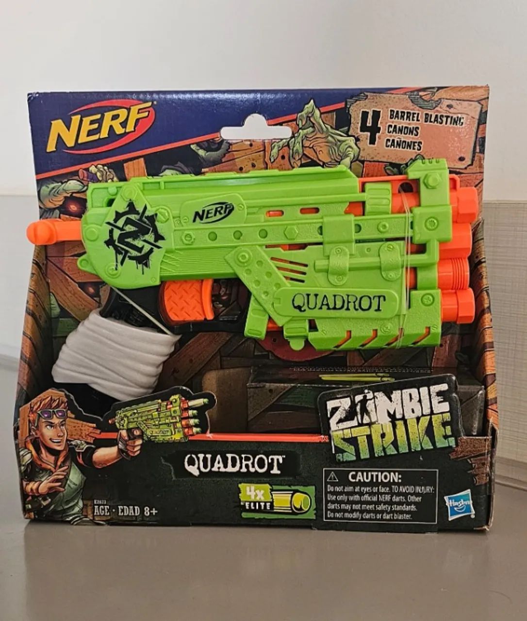 Nerf Lança Dardos Elite Quadrot