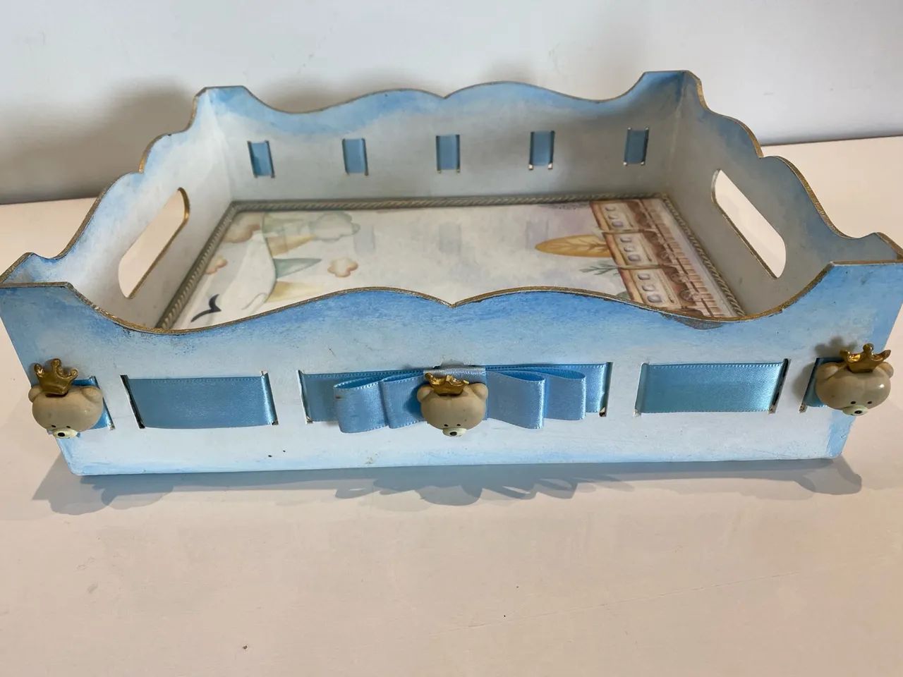 Caixa organizadora para quarto de bebê(menino)