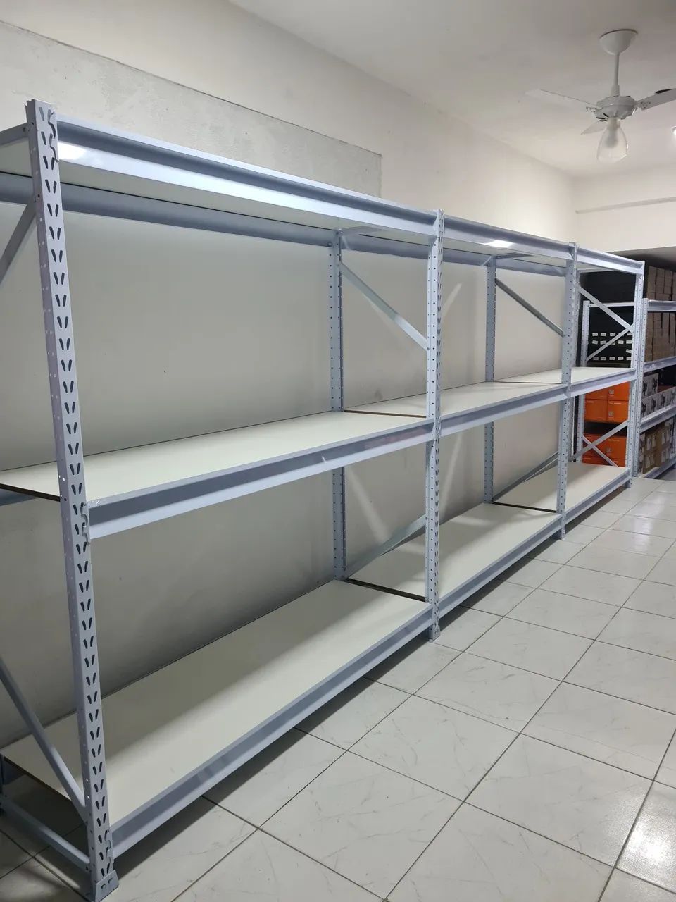 Prateleiras de aço reforçadas para comércio - Foto 3