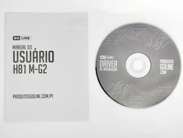 Manual E Cd Placa Mãe Goline H81m G2