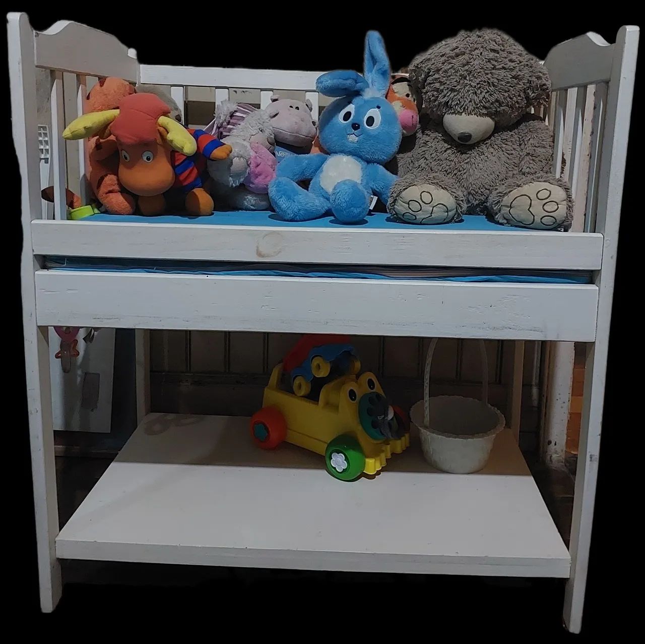 Berço de acoplar na cama 