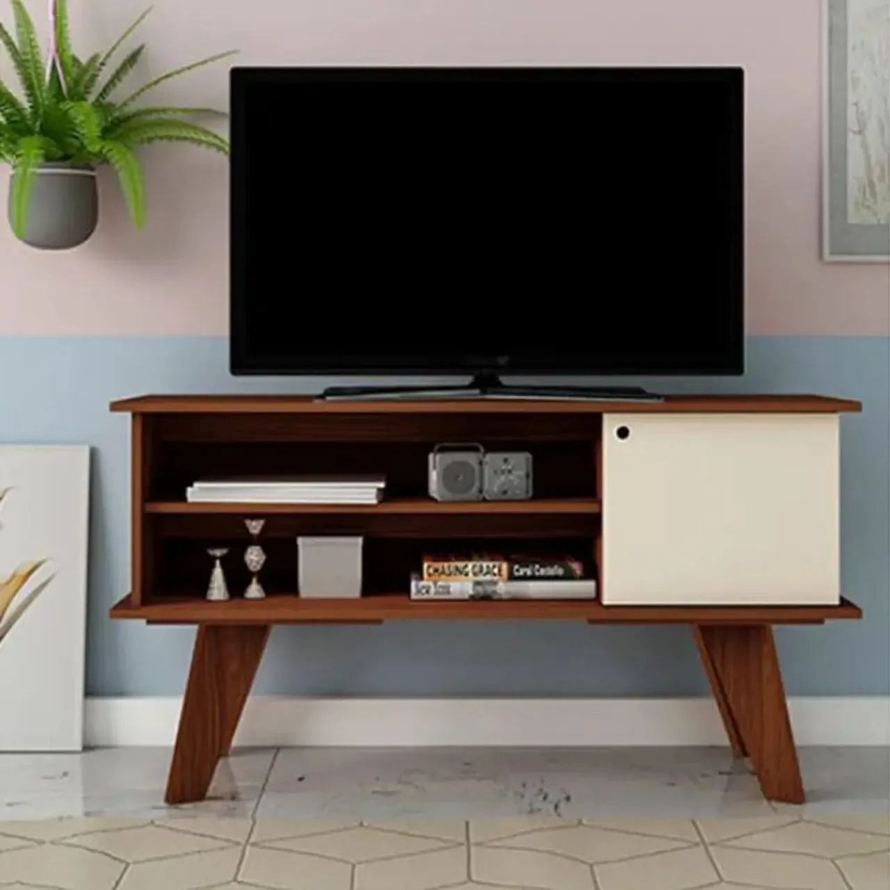 Rack Frank TV até 50 Polegadas 3 Meses de Garantia R$ 279 a vista ou 3x de R$ 99