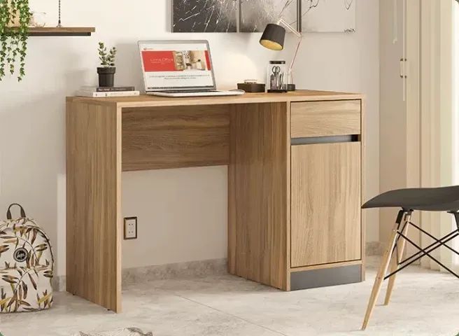 Escrivaninha Home Office Morada - Entrega e Monta