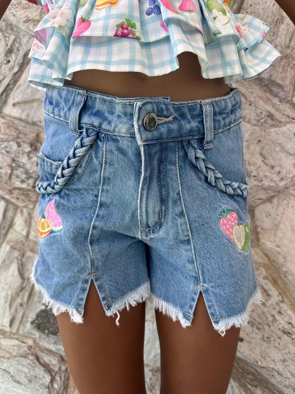Conjunto menina Petit Cherie