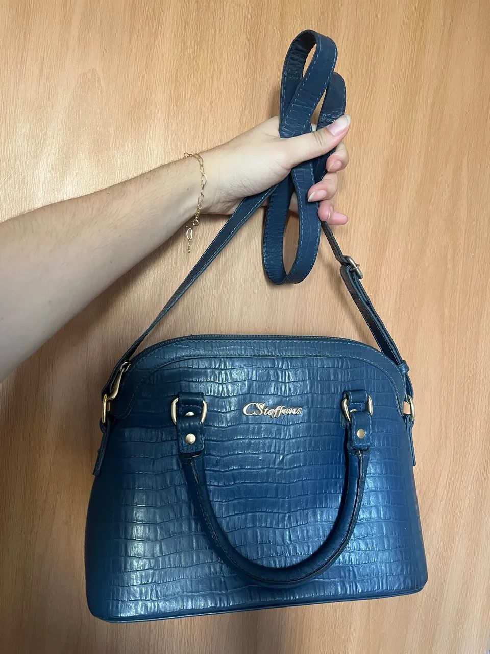 Bolsa em couro - Carmen Steffens