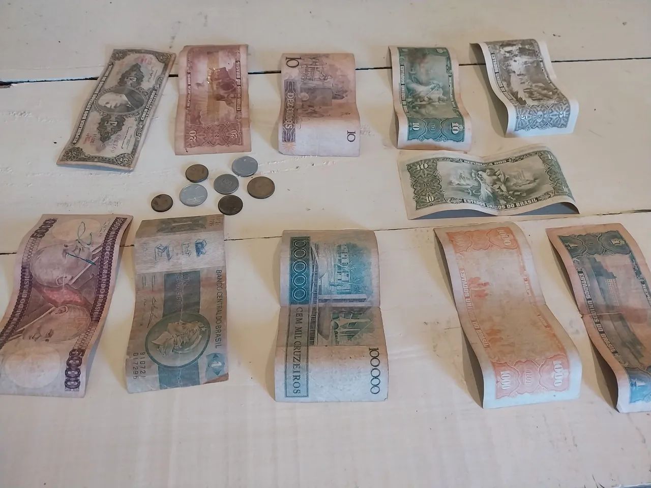 Cédulas e Moedas Antigas Brasileira