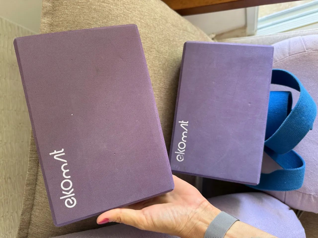 Blocos de Yoga Ekomat - 2 Peças