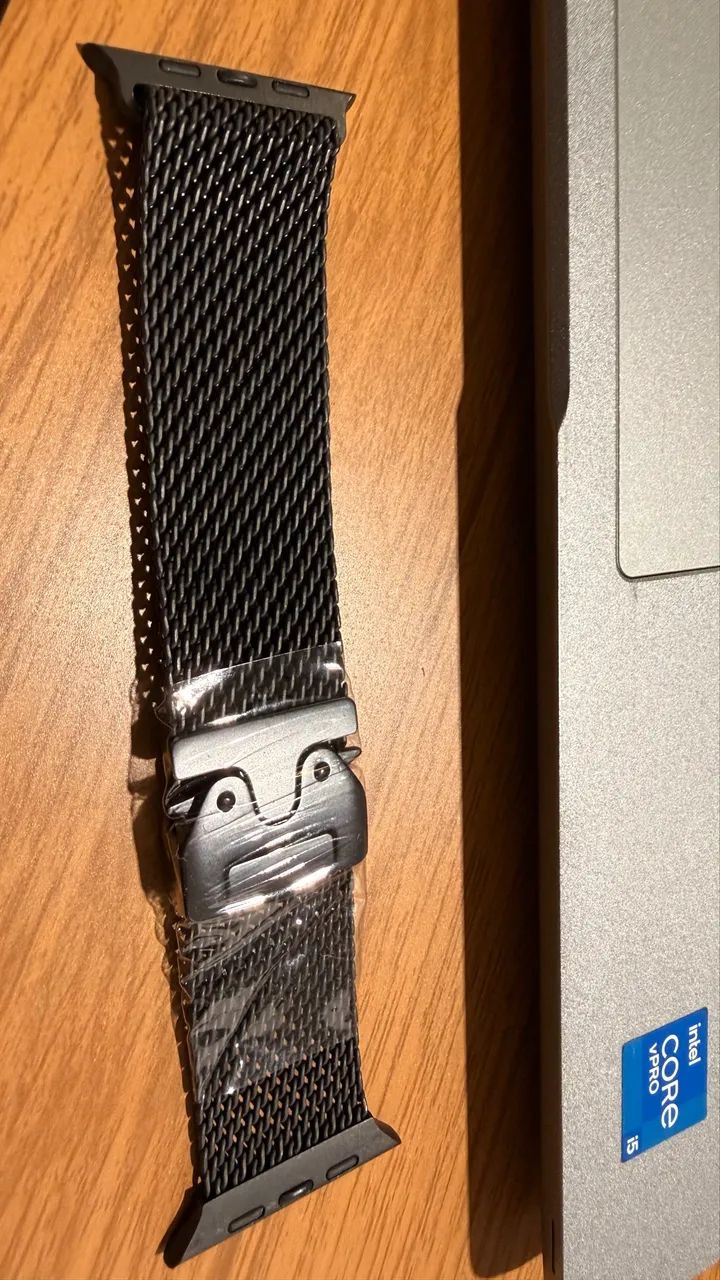 Pulseira Milanesa Apple Watch Ultra Black - Foto 2