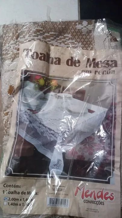 Toalha de Mesa em Renda - Mendes
