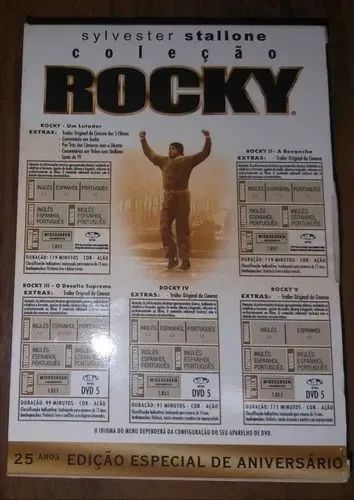 Box Coleção Rocky - DVD - Foto 2