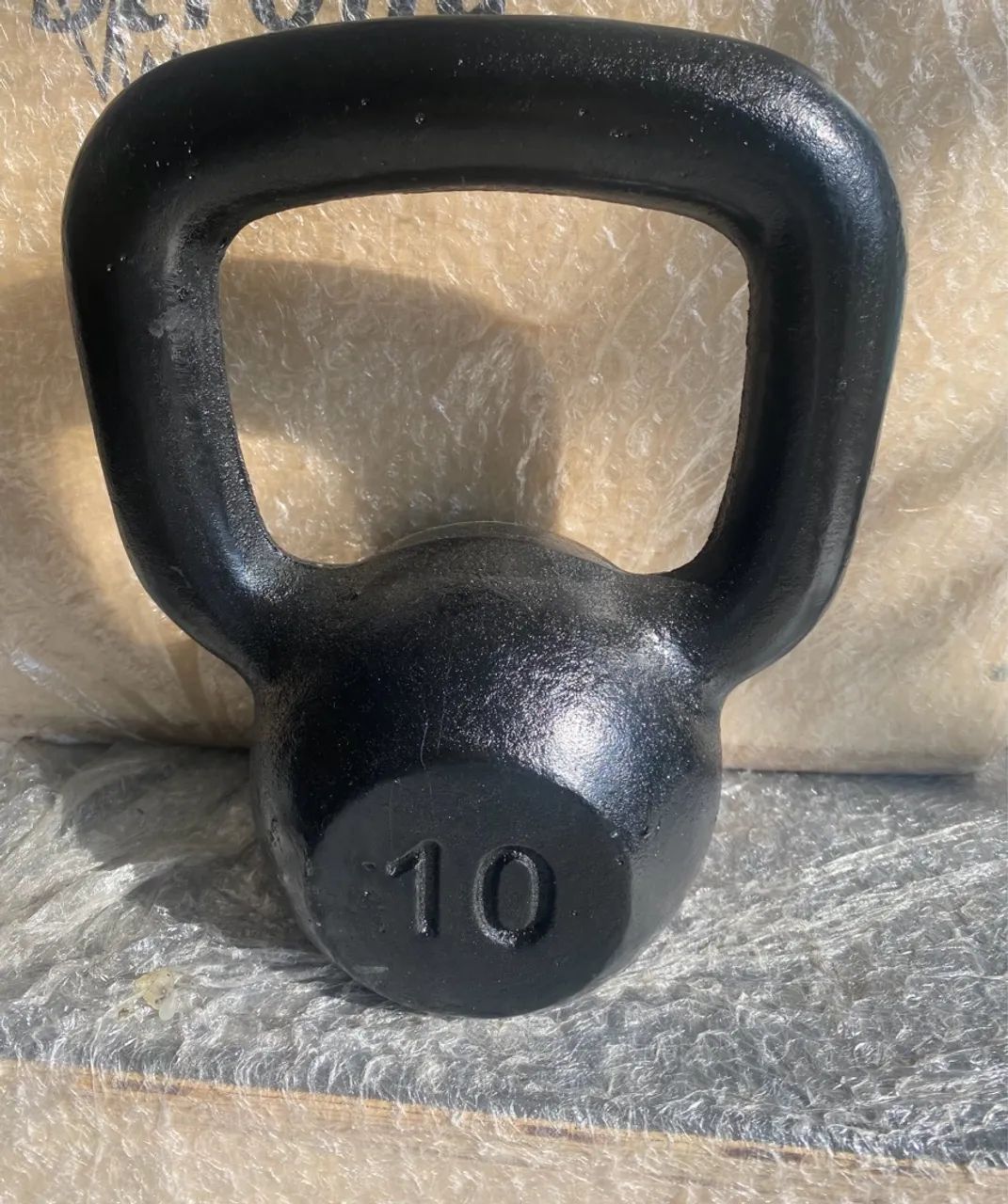 Kettlebell 10kg - Aço Fundido