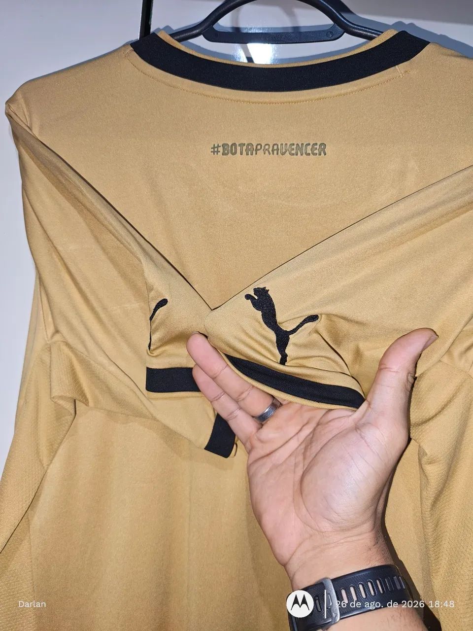 Camisa Botafogo Dourada Edição Especial  - Foto 4