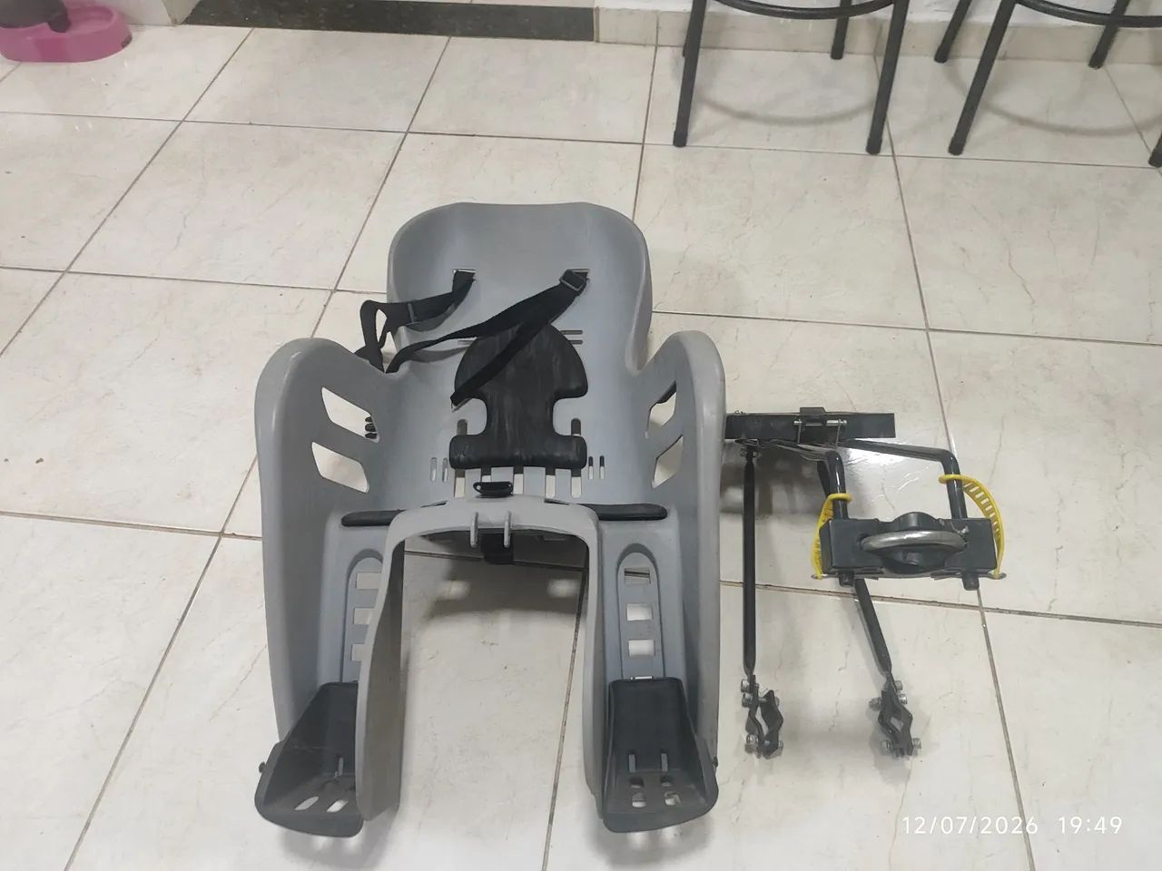 Cadeira Para Bicicleta Kalf Fun Bike Traseira