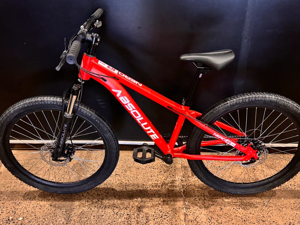 BICICLETA ABDOLUTE NERO JR TAMANHO 24  - Foto 2